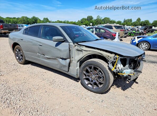 2C3CDXJG2JH330777 2018 DODGE CHARGER Gray Front right