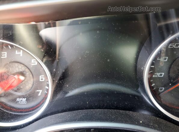 2C3CDXJG2KH659013 2019 DODGE CHARGER Red Вид щитка приладів