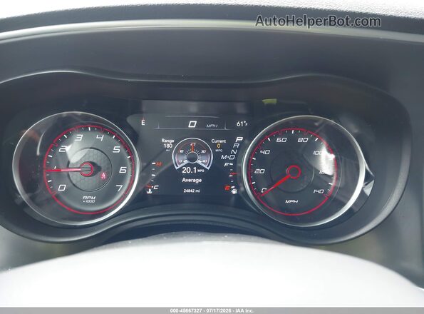 2C3CDXJG2KH668407 2019 DODGE CHARGER White Հետևի նստատեղերի տեսք
