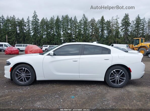 2C3CDXJG2KH668407 2019 DODGE CHARGER White Սալոնի 360 աստիճան տեսք