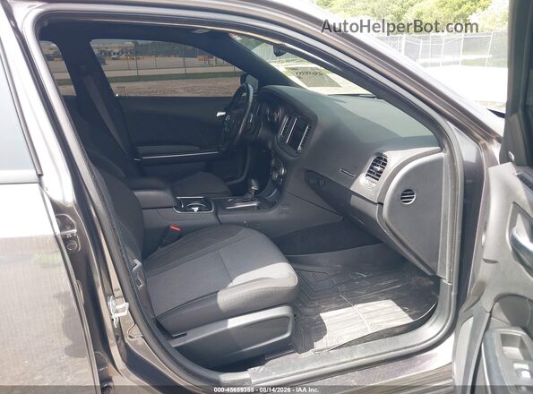 2C3CDXJG2LH105018 2020 DODGE CHARGER Серый Вид салона спереди