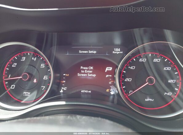 2C3CDXJG2LH105018 2020 DODGE CHARGER Серый Вид задних сидений
