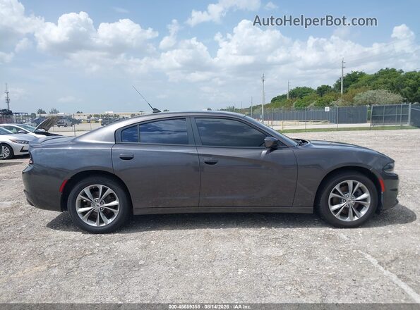 2C3CDXJG2LH105018 2020 DODGE CHARGER Серый Вид задней части салона
