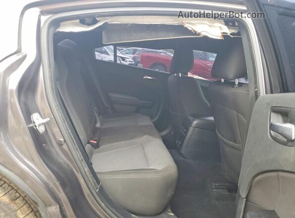 2C3CDXJG2LH105133 2020 DODGE CHARGER Gray უკანა სავარძლების ხედი