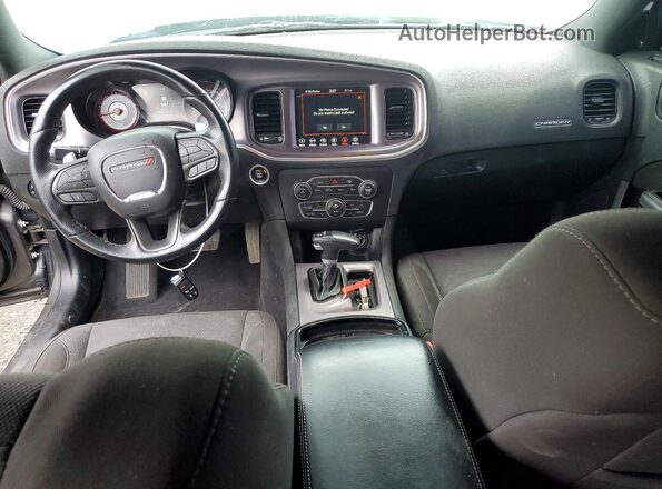 2C3CDXJG2LH105133 2020 DODGE CHARGER Gray წინა პანელის ხედი