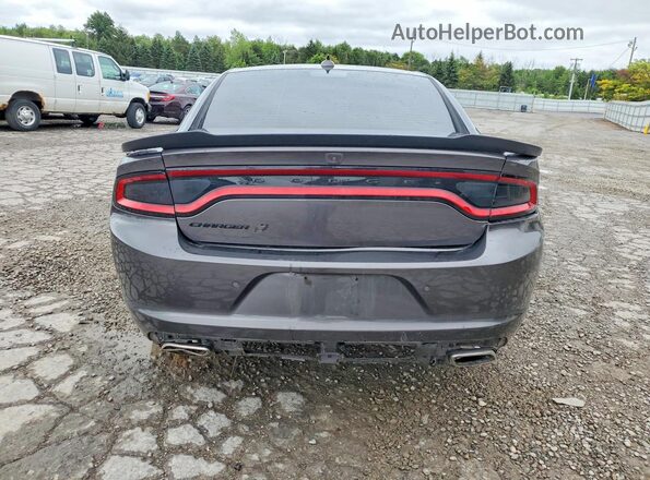 2C3CDXJG2LH105133 2020 DODGE CHARGER Gray უკანა ხედი