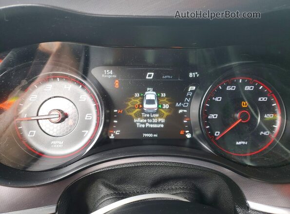 2C3CDXJG2LH105133 2020 DODGE CHARGER Gray ხელსაწყოთა პანელის ხედი