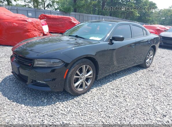 2C3CDXJG2LH155465 2020 DODGE CHARGER Black Przód lewy