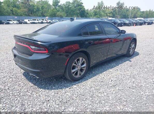 2C3CDXJG2LH155465 2020 DODGE CHARGER Black Tył prawy