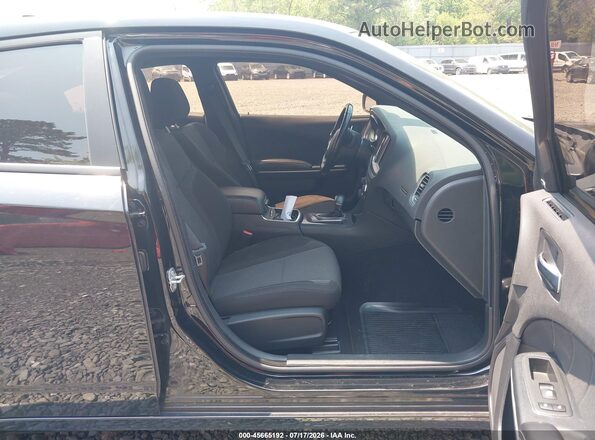 2C3CDXJG2LH155465 2020 DODGE CHARGER Black Widok wnętrza z przodu