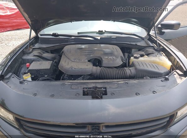 2C3CDXJG2LH155465 2020 DODGE CHARGER Black Widok z tyłu