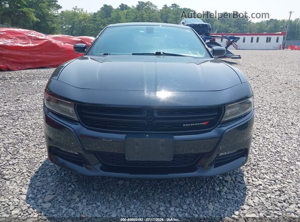 2C3CDXJG2LH155465 2020 DODGE CHARGER Black Widok zestawu wskaźników