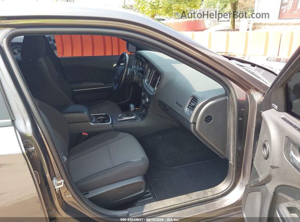 2C3CDXJG2LH193617 2020 DODGE CHARGER Gray Front interior view