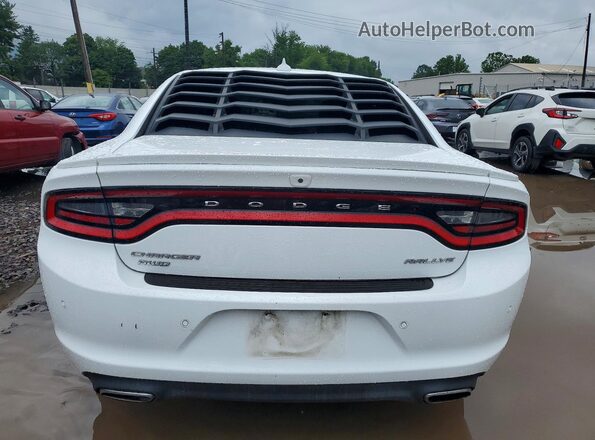 2C3CDXJG3GH144481 2016 DODGE CHARGER White Widok z tyłu