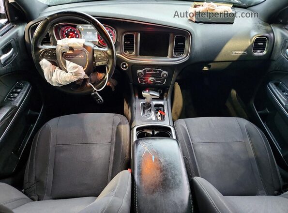 2C3CDXJG3GH293683 2016 DODGE CHARGER Серый Вид панели приборов
