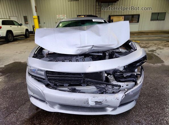 2C3CDXJG3GH293683 2016 DODGE CHARGER Серый Вид спереди