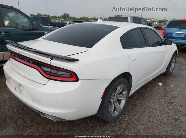 2C3CDXJG3KH710678 2019 DODGE CHARGER White Задня права чверть