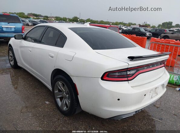 2C3CDXJG3KH710678 2019 DODGE CHARGER White Задня ліва чверть