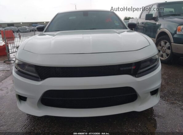 2C3CDXJG3KH710678 2019 DODGE CHARGER White Вид щитка приладів