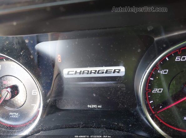 2C3CDXJG3KH710678 2019 DODGE CHARGER White Вид задніх сидінь