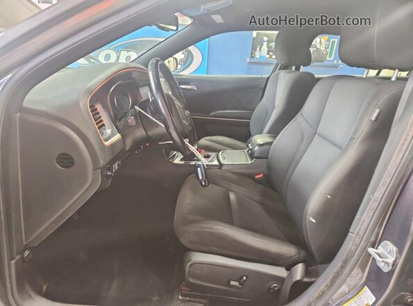 2C3CDXJG3KH749822 2019 DODGE CHARGER Gray Vista de la etiqueta del VIN