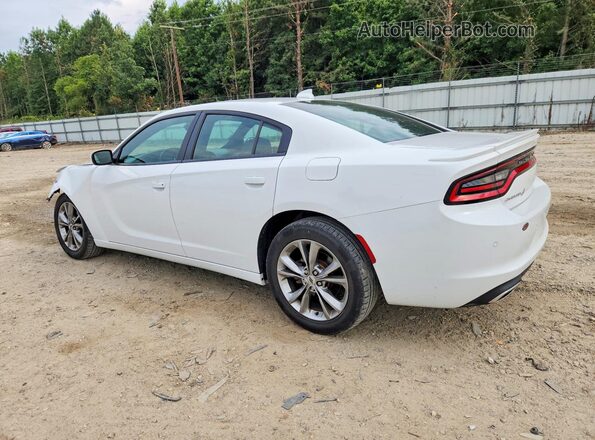2C3CDXJG3LH102709 2020 DODGE CHARGER White Trasero izquierdo