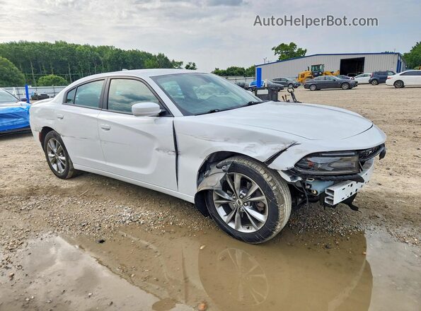 2C3CDXJG3LH102709 2020 DODGE CHARGER White Delantero derecho