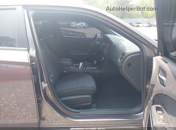 2C3CDXJG3LH155474 2020 DODGE CHARGER Black Widok wnętrza z przodu