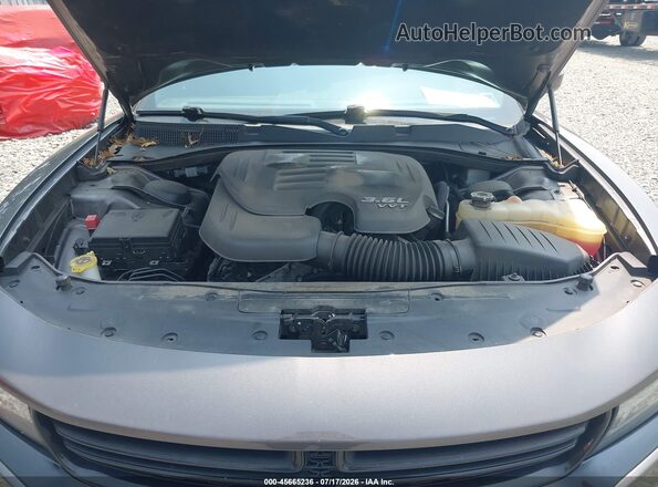 2C3CDXJG3LH155474 2020 DODGE CHARGER Black Widok z tyłu