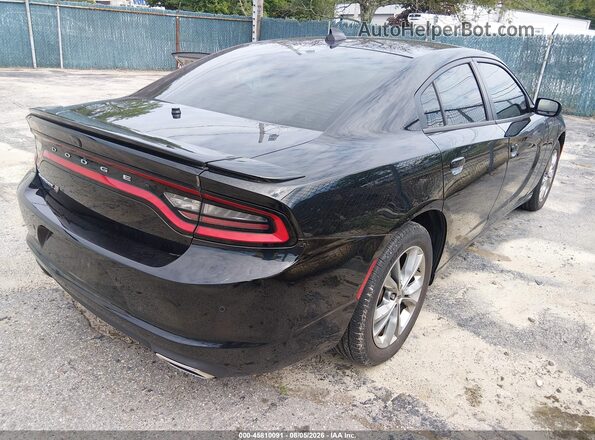 2C3CDXJG3LH188328 2020 DODGE CHARGER Черный Задняя правая четверть