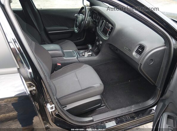 2C3CDXJG3LH188328 2020 DODGE CHARGER Черный Вид салона спереди