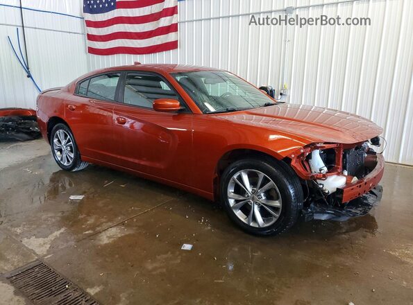 2C3CDXJG3LH249838 2020 DODGE CHARGER Orange წინა მარჯვენა