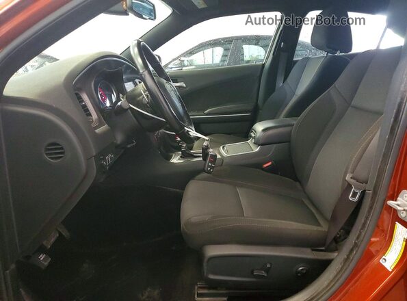 2C3CDXJG3LH249838 2020 DODGE CHARGER Orange წინა სალონის ხედი