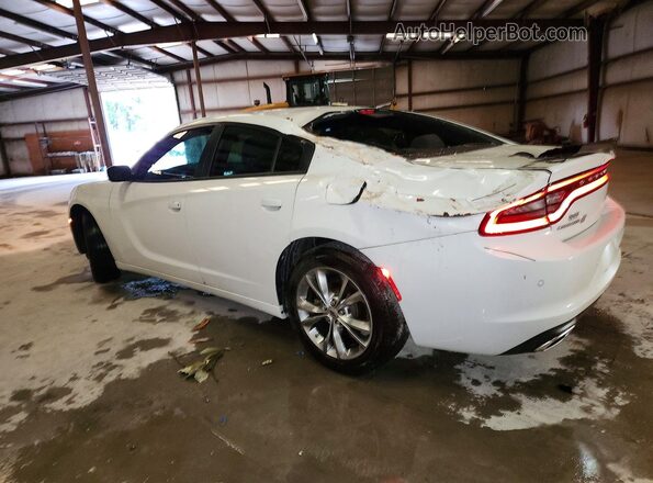 2C3CDXJG3NH127077 2022 DODGE CHARGER White Հետևի ձախ