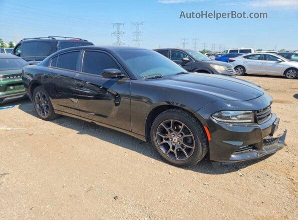 2C3CDXJG4JH230972 2018 DODGE CHARGER Black Przód prawy