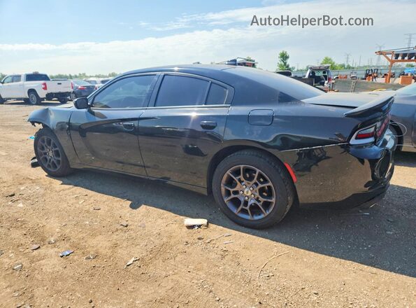 2C3CDXJG4JH230972 2018 DODGE CHARGER Black Tył lewy