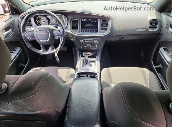 2C3CDXJG4KH756214 2019 DODGE CHARGER Gray Vista del salpicadero