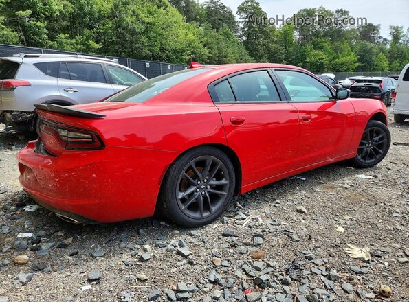 2C3CDXJG4MH679766 2021 DODGE CHARGER Red Задня права чверть