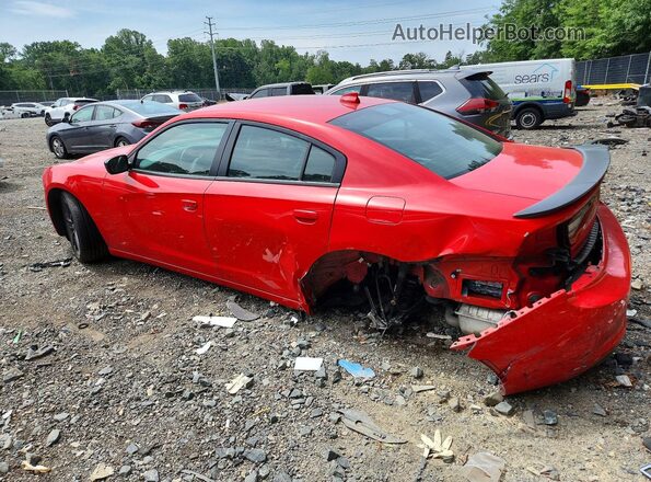 2C3CDXJG4MH679766 2021 DODGE CHARGER Red Задня ліва чверть