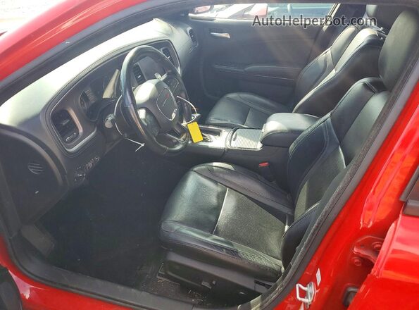 2C3CDXJG4MH679766 2021 DODGE CHARGER Red Вид салону спереду