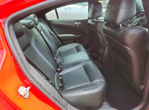 2C3CDXJG4MH679766 2021 DODGE CHARGER Red Вид задніх сидінь