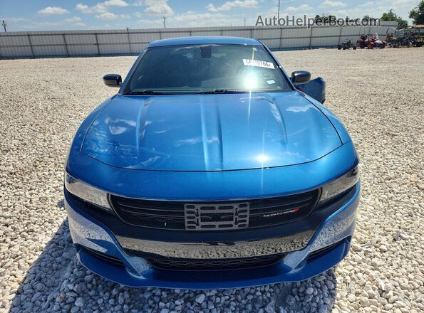 2C3CDXJG4PH565383 2023 DODGE CHARGER Синий Вид спереди