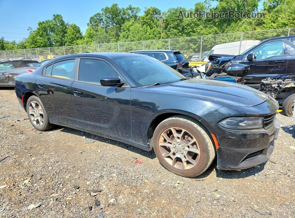 2C3CDXJG5GH259812 2016 DODGE CHARGER Черный Передняя правая четверть
