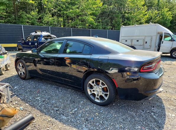 2C3CDXJG5GH259812 2016 DODGE CHARGER Черный Задняя левая четверть