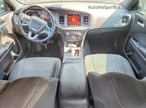 2C3CDXJG5GH259812 2016 DODGE CHARGER Черный Вид панели приборов