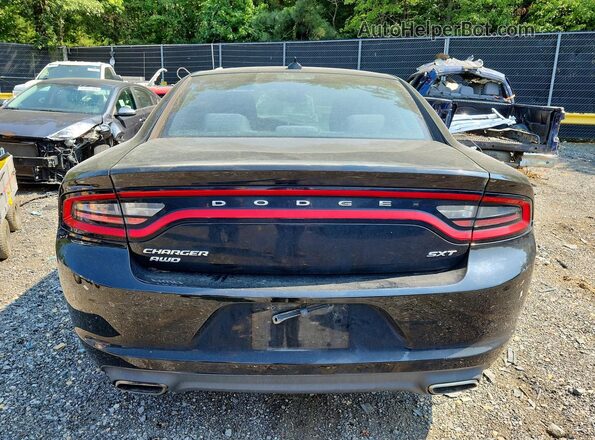 2C3CDXJG5GH259812 2016 DODGE CHARGER Черный Вид сзади