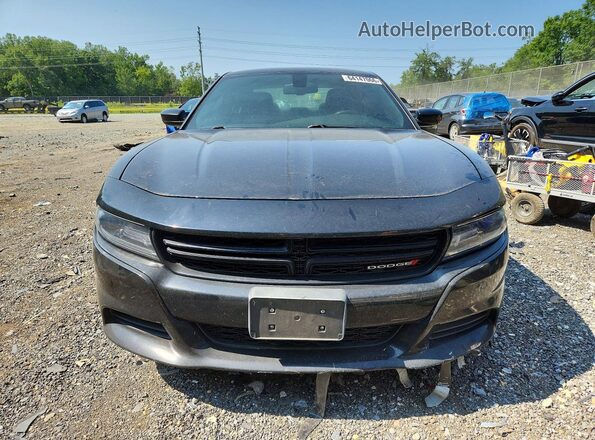 2C3CDXJG5GH259812 2016 DODGE CHARGER Черный Вид спереди