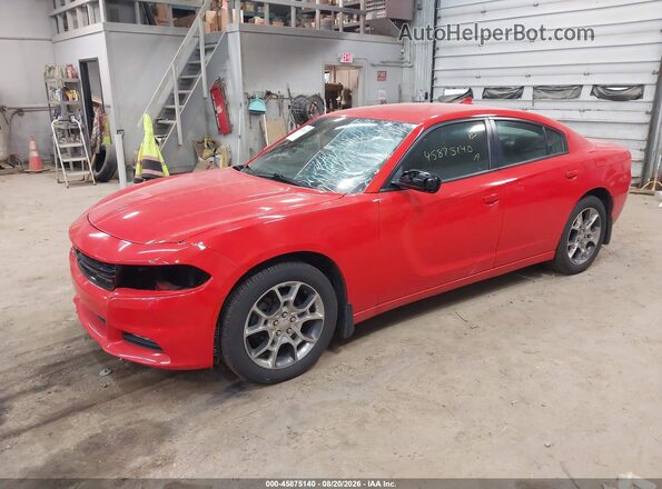 2C3CDXJG5GH313352 2016 DODGE CHARGER Orange Front left