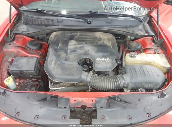 2C3CDXJG5GH313352 2016 DODGE CHARGER Orange Rear view