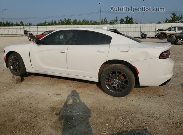 2C3CDXJG5JH194449 2018 DODGE CHARGER Белый Задняя левая четверть